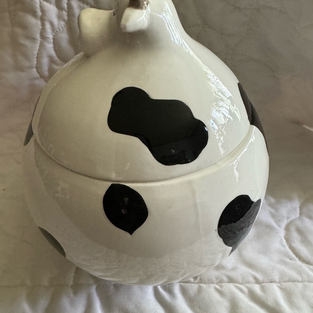 Design Impressions Cow Cookie Jar - Picture 2 of 6